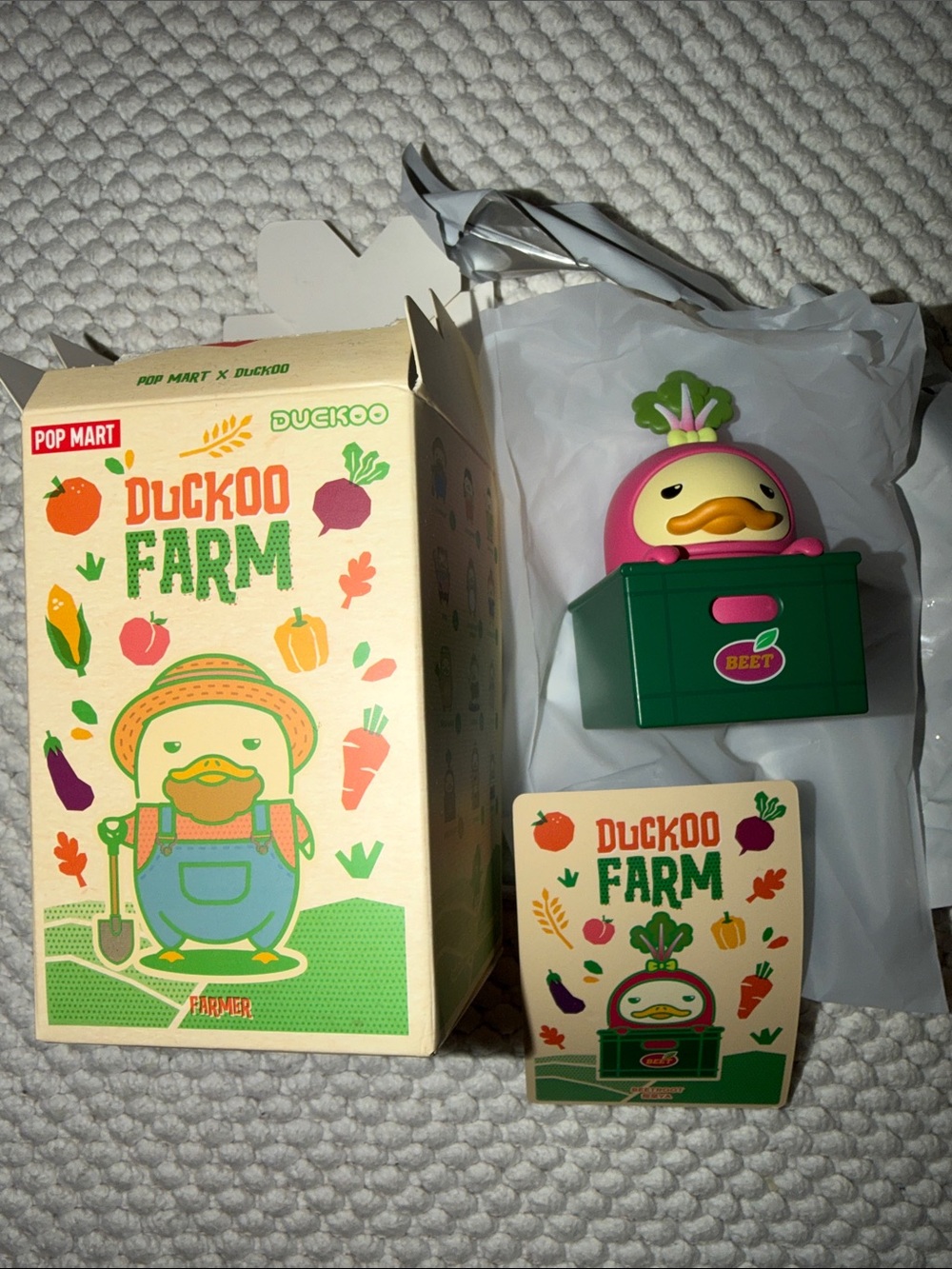 Pop Mart Duckoo Farm Beetroot